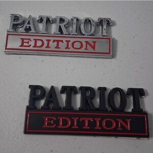 1pc. High Quality Metal 3d Decal For Auto/SUV/Trucks/Bike/Patriot Edition Series